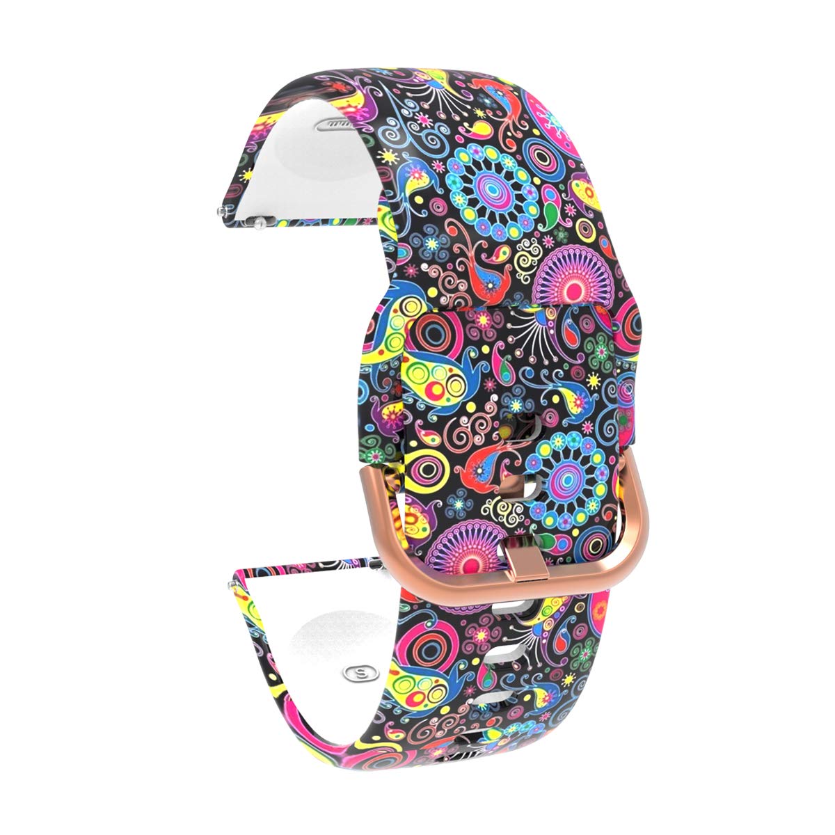 5 Pack WatchBands Compatible with TOOBUR IDW13/Gydom IDW13/VRPEFIT IDW13/TEMINICE IDW13/Konitee IDW13/Faweio IDW13/Amzhero IDW13 Smart Watch Bands Replacement Wrist Strap Wristband for TOOBUR