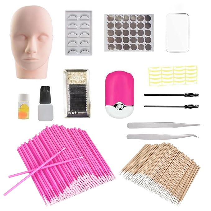 1000 Pcs Micro Applicator Brushes & Microblading Cotton Swabs - Precision Beauty Supplies for Eyelash Extensions, Permanent Makeup, Brow Lamination, Lash Serum Applications