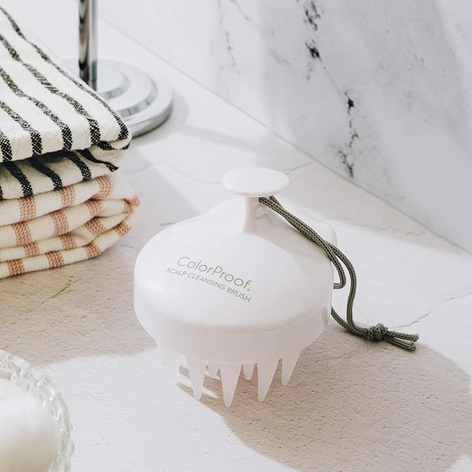Colorproof Scalp Cleansing Brush for Optimal Hair Health Ã¢ÂÂ Scalp Scrubber for Deep Cleansing Ã¢ÂÂ Removes Buildup & Impurities, Promotes Shinier & Stronger Hair