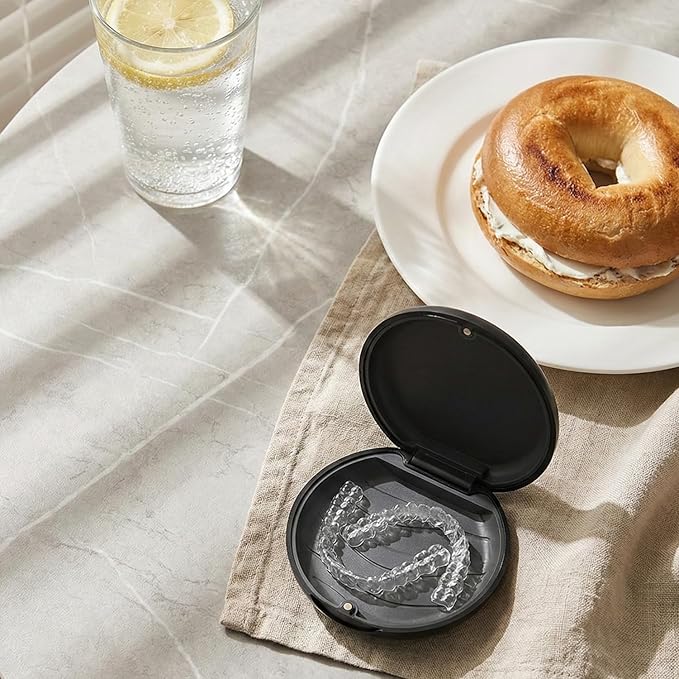 2 Pack Retainer Case, Space Black