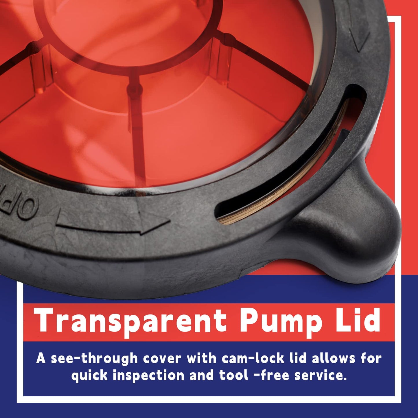 Pool Pump Lid With O-Ring gasket Compatible with Splapool Pureline Deluxe Above-Ground In-Ground Pool Pumps Replaces 47252772, AC81361, NEP2134, PO12728CR, 16578, 647252772, Pool Pump Basket Cover