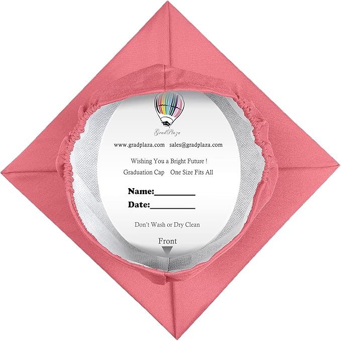 GradPlaza Matte Graduation Cap 2025 and 2026 Tassel Adult Graduation hat for High School College