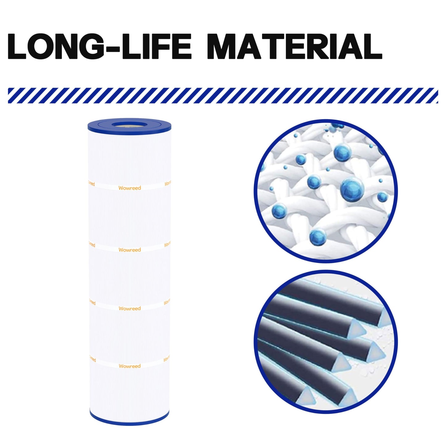 Wowreed Pool Filter Compatible with CCP420, Clean and Clear Plus 420, C-7471, FC-6470, R173576,178584, 4 Pack