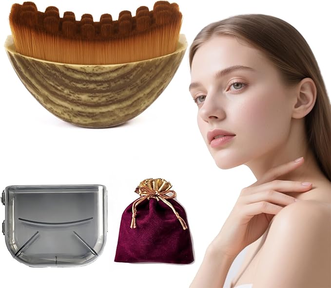 New Lymphatic Contour Face Brush, Lymphatic Drainage Massager for Face,Reduces Puffiness & Restores Definition,100% Gentle & Soft on Skin, Ergonomically Designed and Relieve Fatigue (1 Pcs)