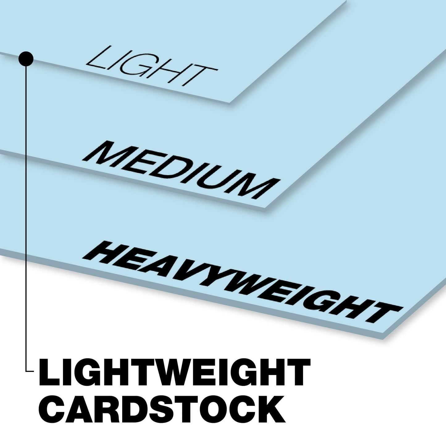 Springhill 8.5” x 11” Blue Colored Cardstock Paper, 67lb Vellum Bristol, 147gsm, 250 Sheets (1 Ream) – Premium Lightweight Cardstock, Vellum Printer Paper with Textured Finish – 026000R