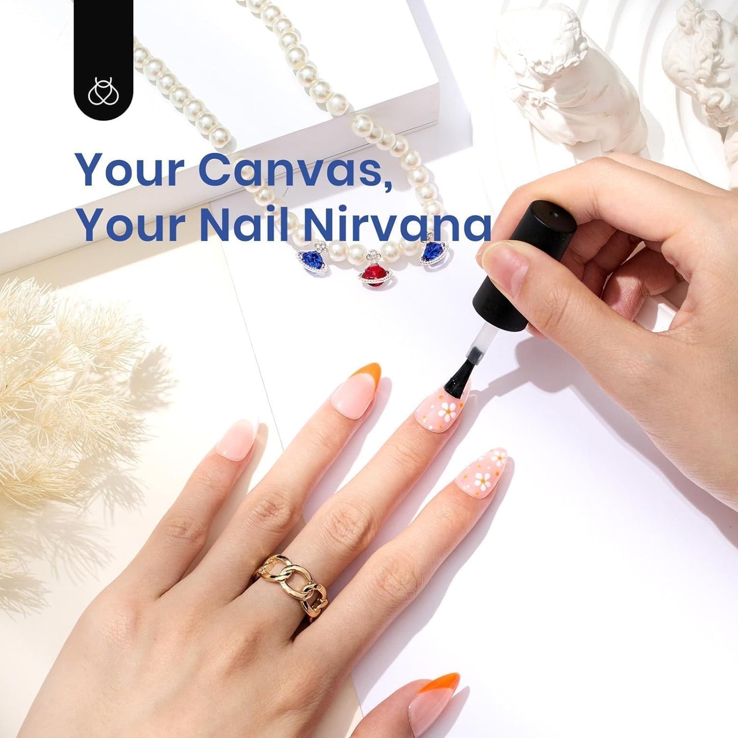 Beetles Gel Nail Kit Amond Shape - 504Pcs Gel Nail Kit Easy Extension Set Etch X Nail Tips Short Almond Half Matte Nail Tips 9 in 1 Glue Uv Led Light Gift for Women