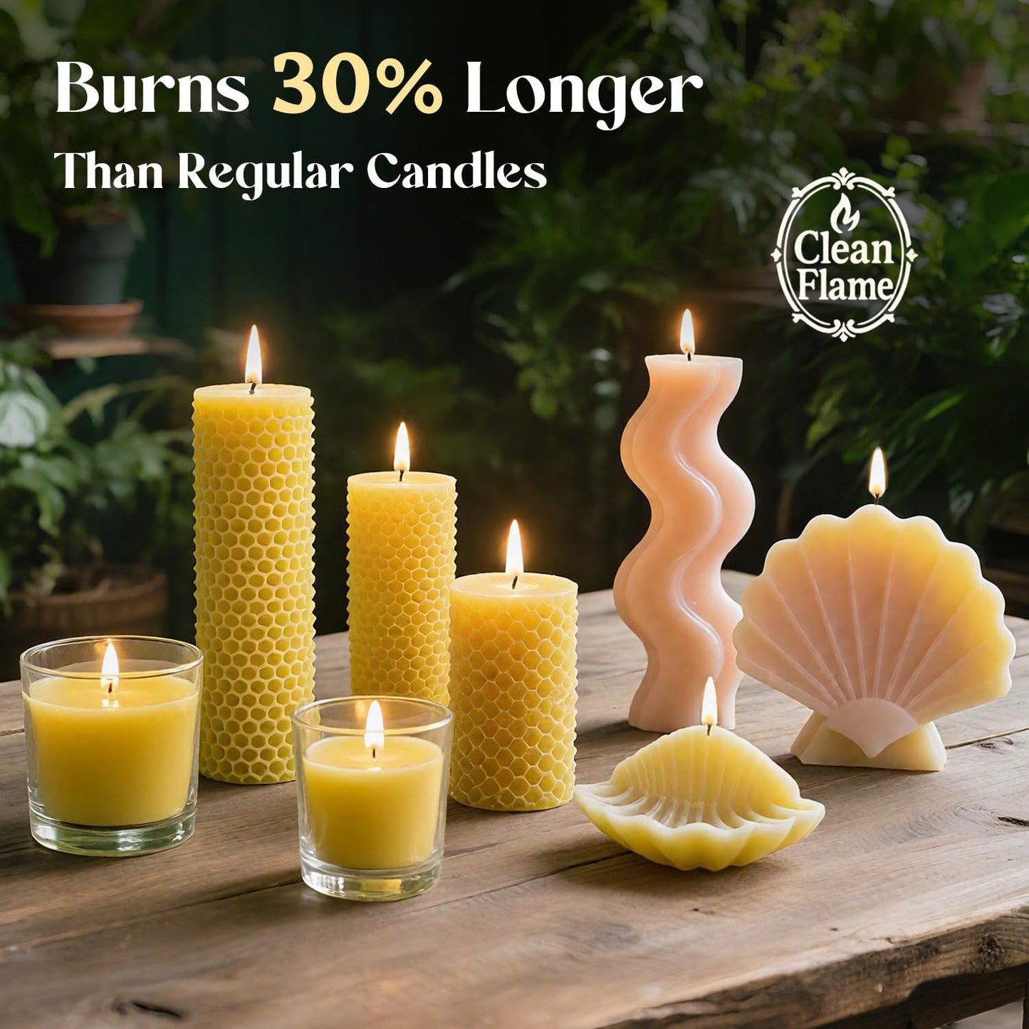 NORVENCE Beeswax Pellets 10LB, Pure & Natural Yellow Beeswax for Candle Making, DIY Skin Care, Lip Balm, Soap, Lotion, Creams & Wood Polishing – 10LB