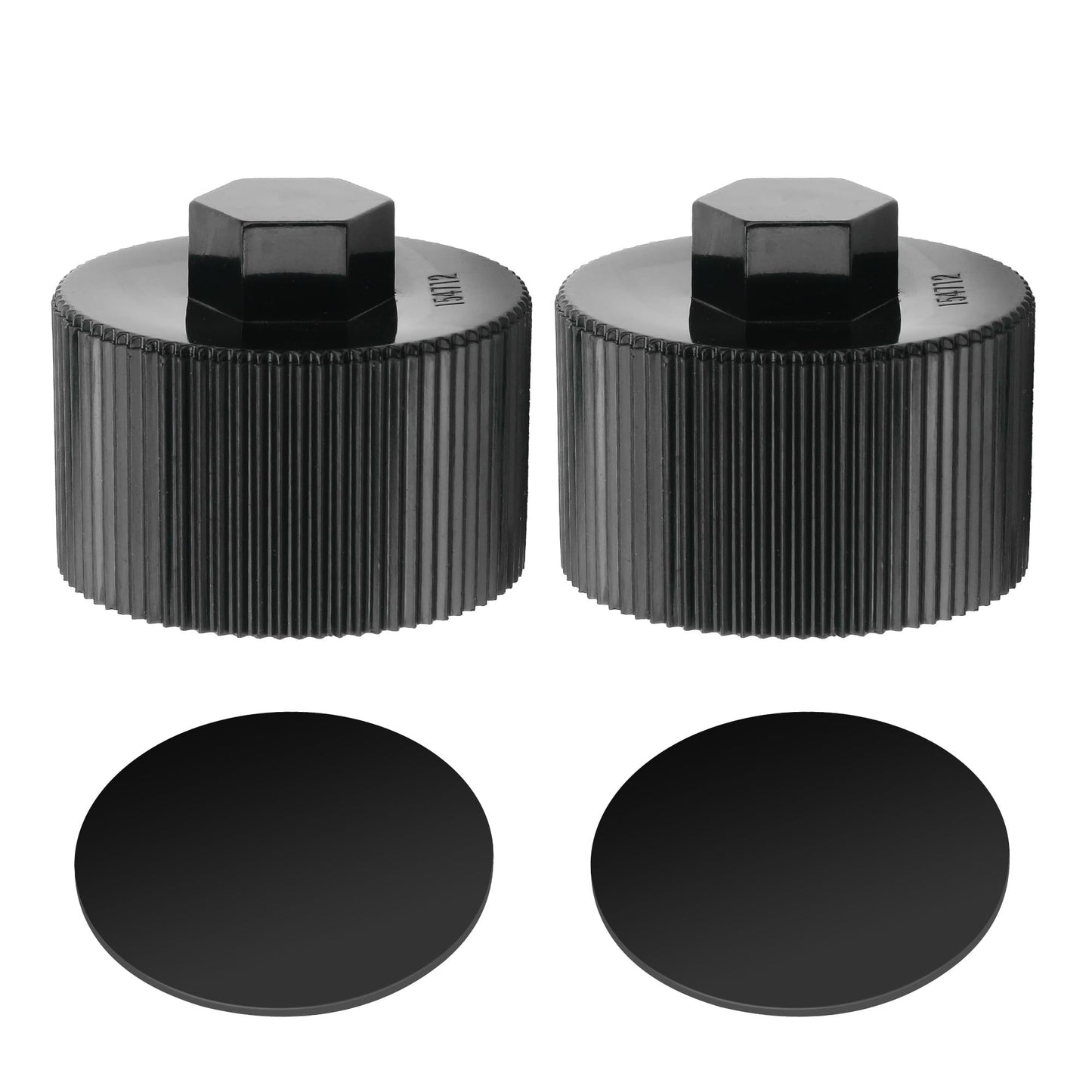 154712 Drain Cap Drain Plug Pool Sand Filter Drain Cap Compatible with Pentair Sand Dollar Top Mount Pool, Pentair Meteor, Cristal-Flo Ii Pool and Spa Aboveground Sand Filters (2 Pack)