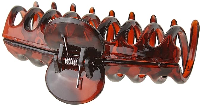 Goody Classics Large Sprial Claw Clips , Assorted Colors - Great for Easily Pulling Up Your Hair - Pain-Free Hair Accessories for Women, Men, Boys, and Girls, 3 Count (Pack of 1)