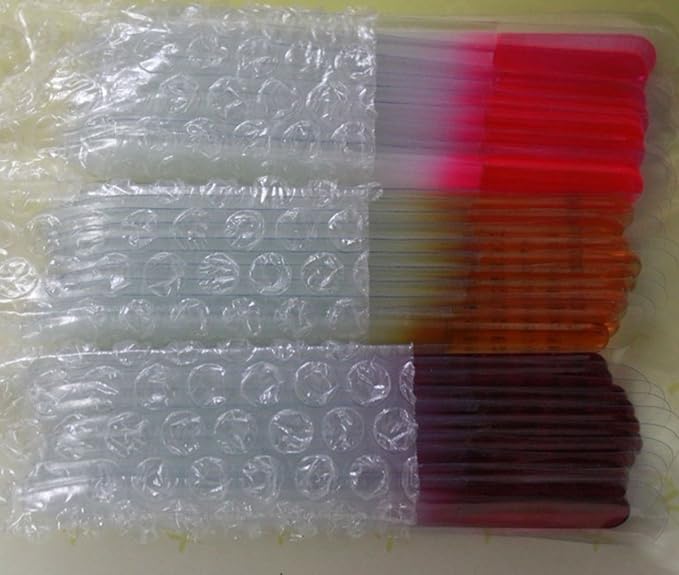 Finger Angel 5Pcs Double Sided Crystal Czech Glass Nail File Mix Colors Nail Buffer