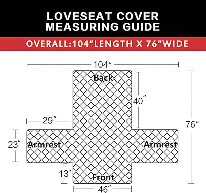 Easy-Going Reversible Loveseat Couch Cover for 2 Cushion Couch Sofa Cover for Dogs Water Resistant Furniture Protector with Foam Sticks Elastic Straps for Pet (Loveseat, Navy/Navy)