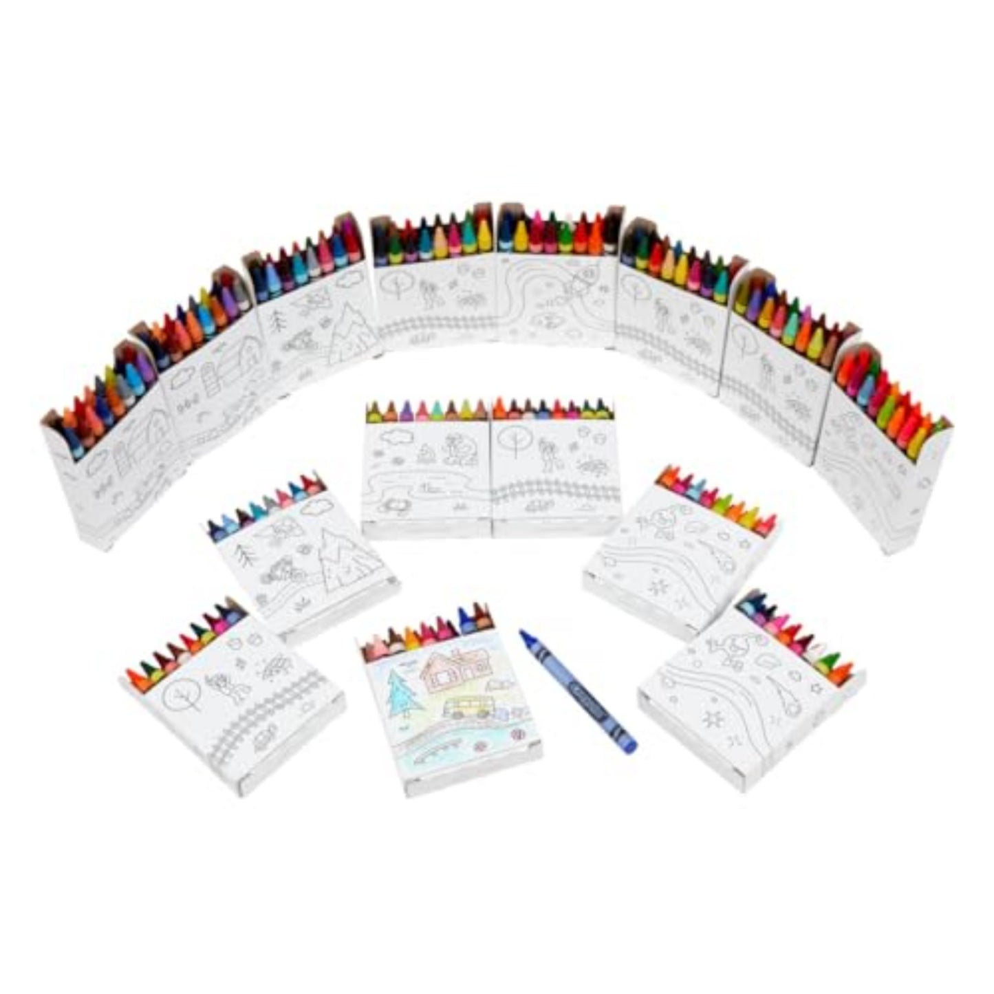 Crayola Crayon Tub (240ct), Bulk Crayons for Kids, Stocking Stuffers for Kids, Holiday & Christmas Gifts for Toddlers, Bag Fillers, Classroom Art Supplies, Ages 3+ [Amazon Exclusive]