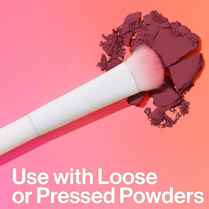 wet n wild Eyeshadow Brush, Precision Blending Application, Soft Synthetic Fibers, Ergonomic Handle for Comfortable Precision Control