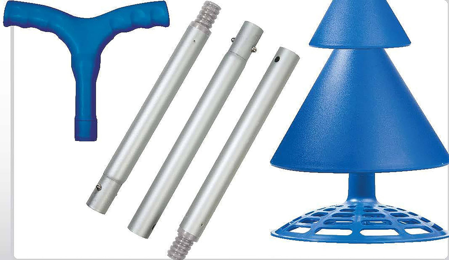 Breathing Mobile Washer - Portable Hand Powered High Efficiency Clothes Washing Machine - Improved Heavy Duty Riveted Metal Threads