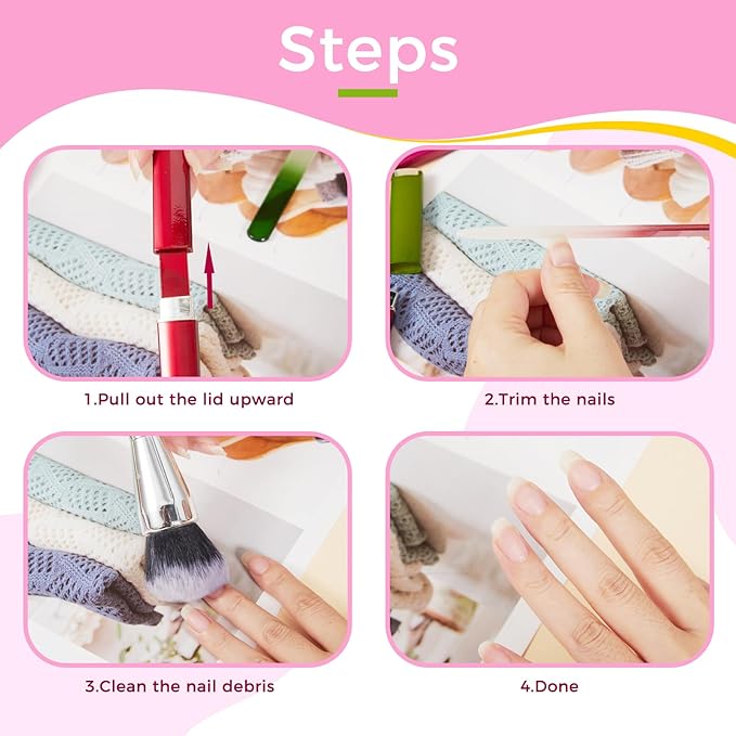 6 Pieces Both Sides Glass Nail File Crystal Glass Nail Files for Natural Nails with Case Glass Files for Nails Finger Nail Files for WomenÃ¯Â¼ÂDark ColorÃ¯Â¼Â
