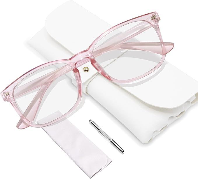 BIRDDIE Blue Light Blocking Glasses for Women & Men, UV400 Anti-Glare Computer Glasses for Gaming,Reading & Eye Strain Relief