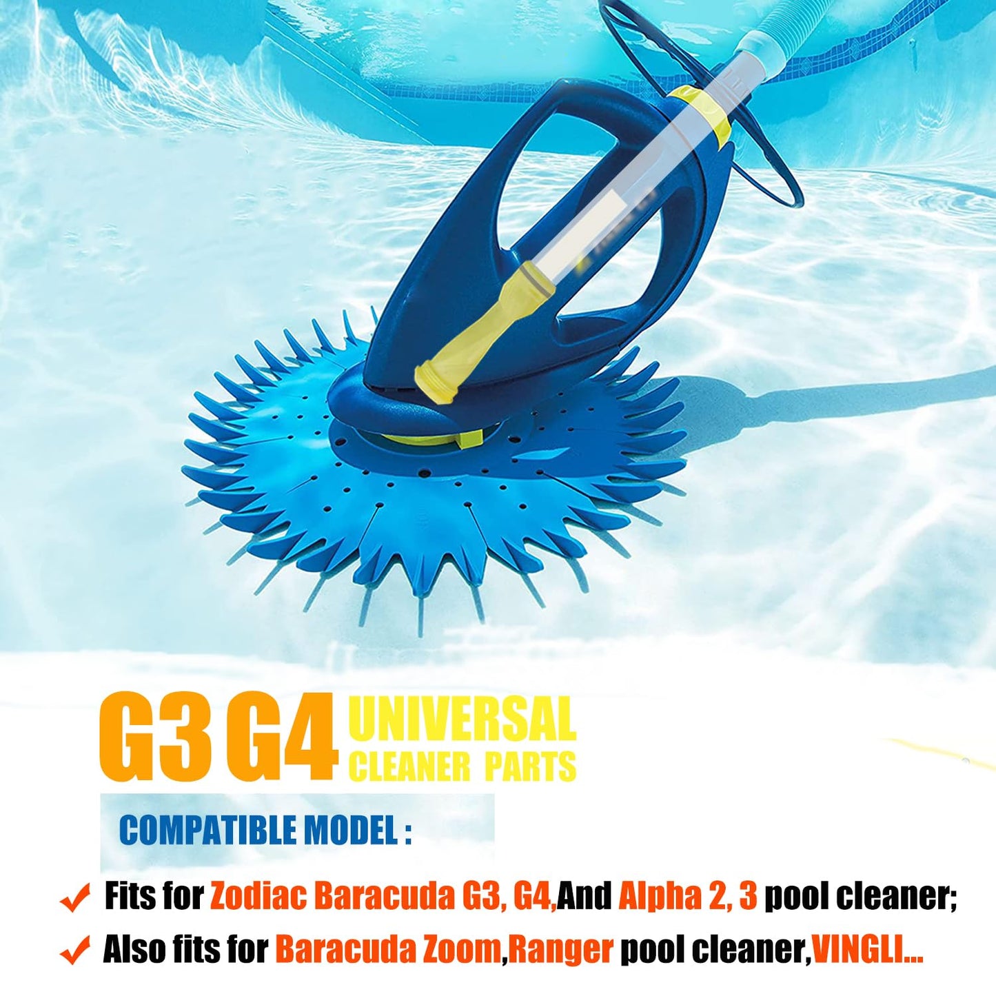katikies Daveyspa Long Life Diaphragm W69698, G3 PRO Pool Cleaner Parts Replacement for VINGLI, Zodiac Baracuda G3, G4 Pool Cleaner Diaphragm