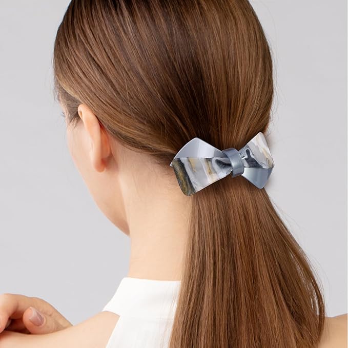 3 Pcs Hair Barrettes for Women Hair Clips Womens Hair Accessories Large French Hair Pin Retro Hair Clasp Accessories for thick hair (Butterfly Multicolor 2)
