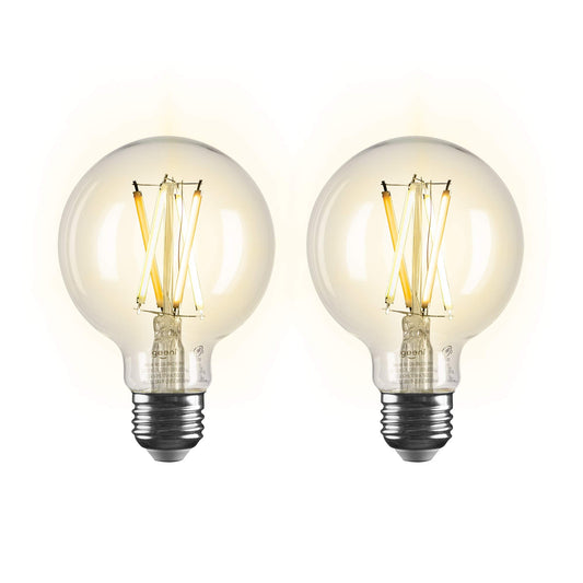 Geeni Smart Light Bulb - Alexa and Google Home Compatible, Tunable White LED Programmable and Dimmable WiFi Light Bulb, App Controlled (G25-2 Pack)
