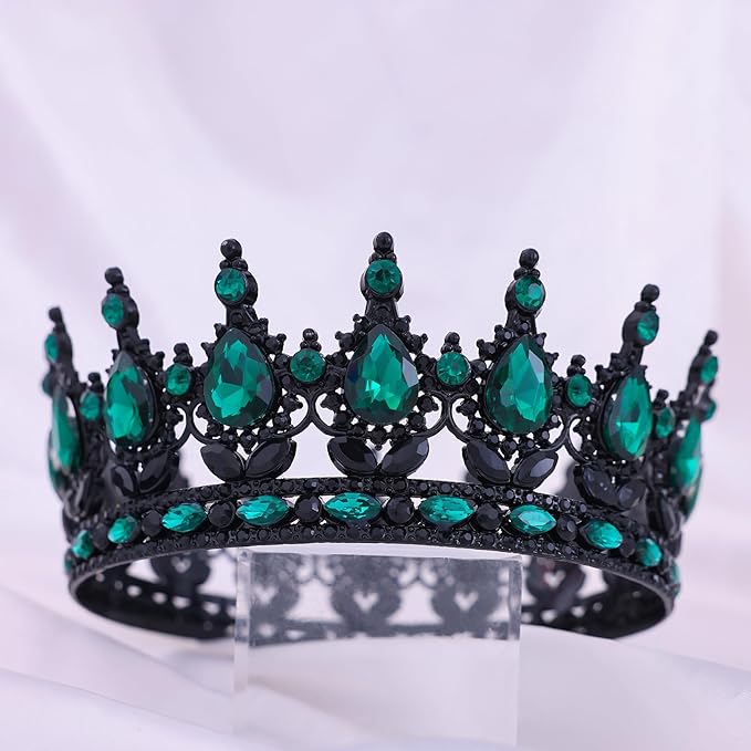Queen Crown for Women Crystal Tiara for Women Rhinestone Wedding Headband for Bride Hair Accessories for Costume Birthday Party Prom Gifts