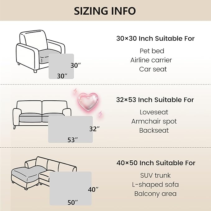 gogobunny 100% Double-Sided Waterproof Dog Bed Cover Pet Blanket Sofa Couch Furniture Protector for Puppy Large Dog Cat, Reversible (32x53 Inch (Pack of 1), Dark Yellow/Light Yellow)
