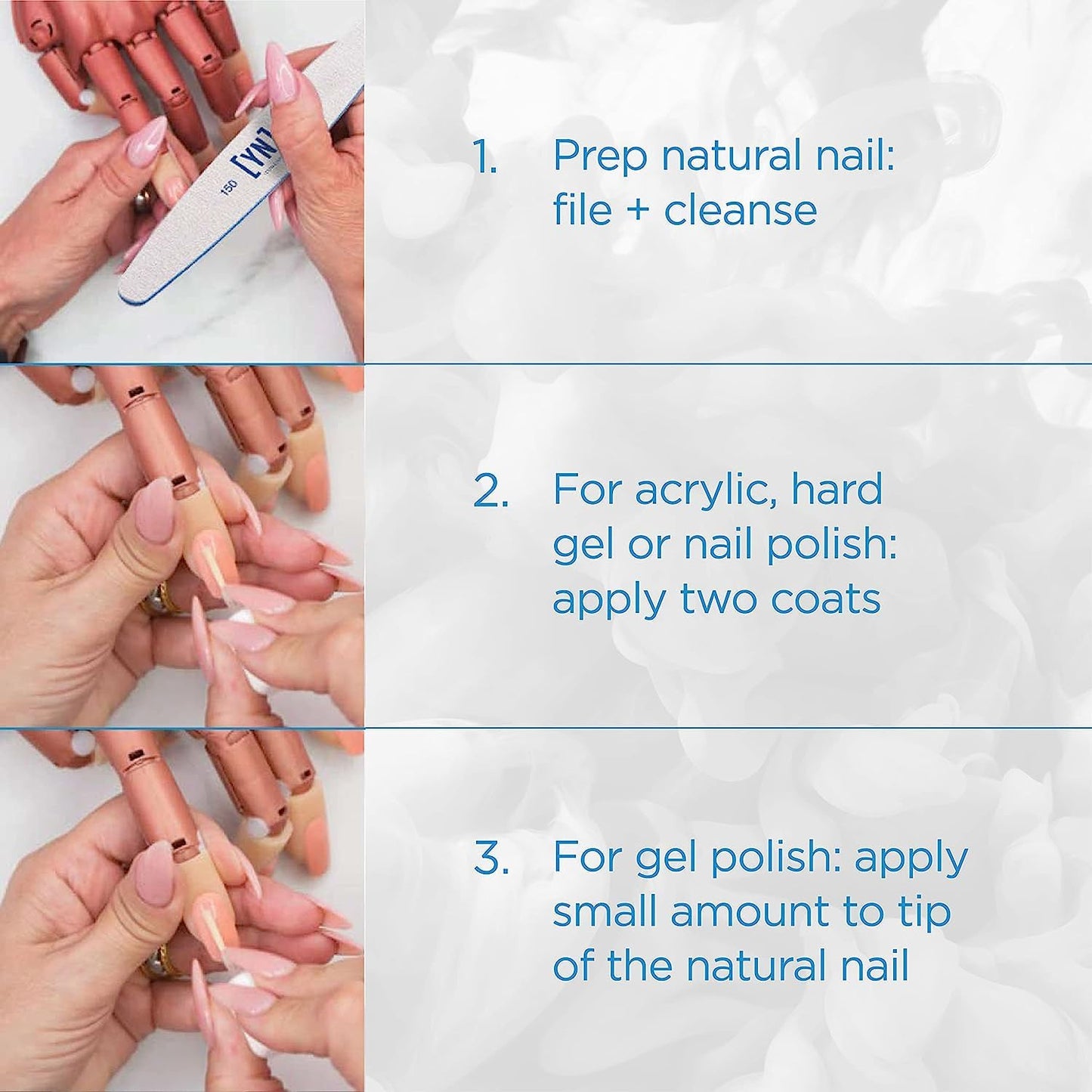 Young Nails Protein Bond - Non-Acidic Nail Primer, Enhanced Adhesion for Gel Polish & Acrylic, Nail Dehydrator, PH Bonder for Gel Nails, 0.5 oz