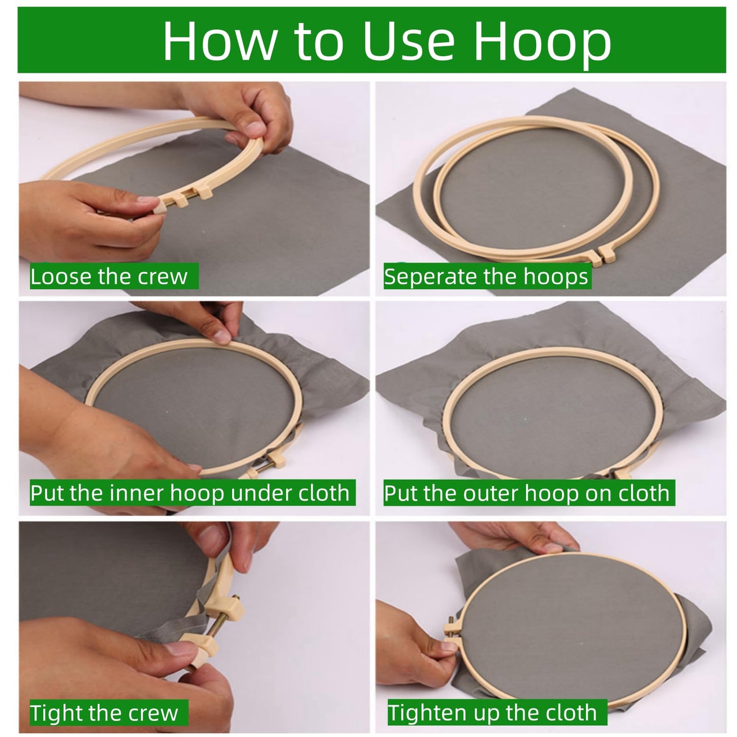 DIY Punch Needle Kits for Beginners Cartoon Grey Elephant Sunset with Hoop Embroidery Punch Needle Starter Craft Set Easy for Adults and Children Festival Gift and Decoration 20x20cm-8