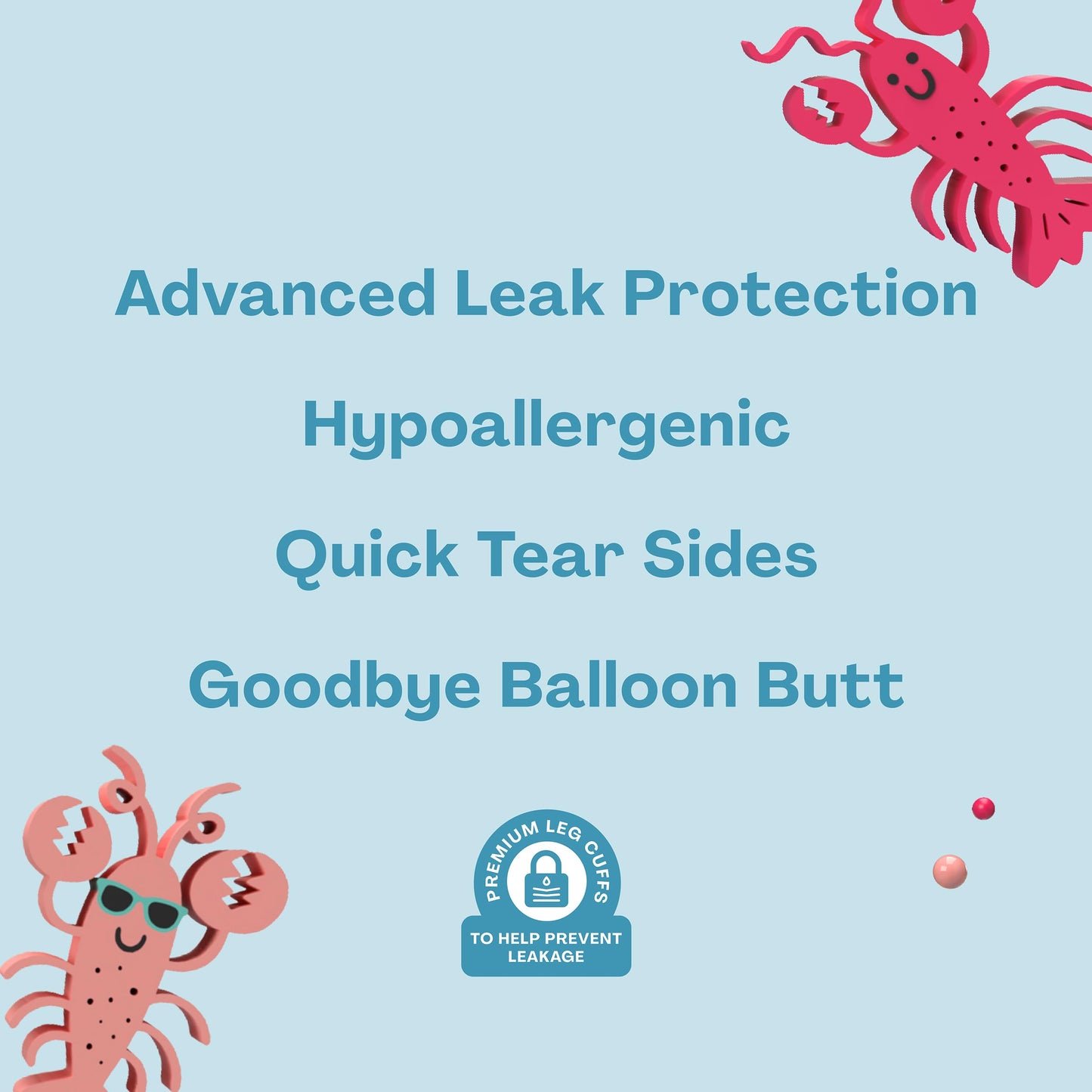 Hello Bello Premium Swim Diapers I Affordable and Eco-Friendly Disposable Swim Dipes for Babies and Kids I Size Medium,(Pack of 36)