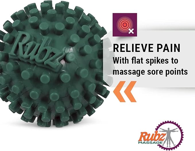 Due North Foot Rubz Combo Pack, Original Foot Rubz & Foot Massage Roller, 0.6 lb., multi colored, 2 piece set, (DNFCP3