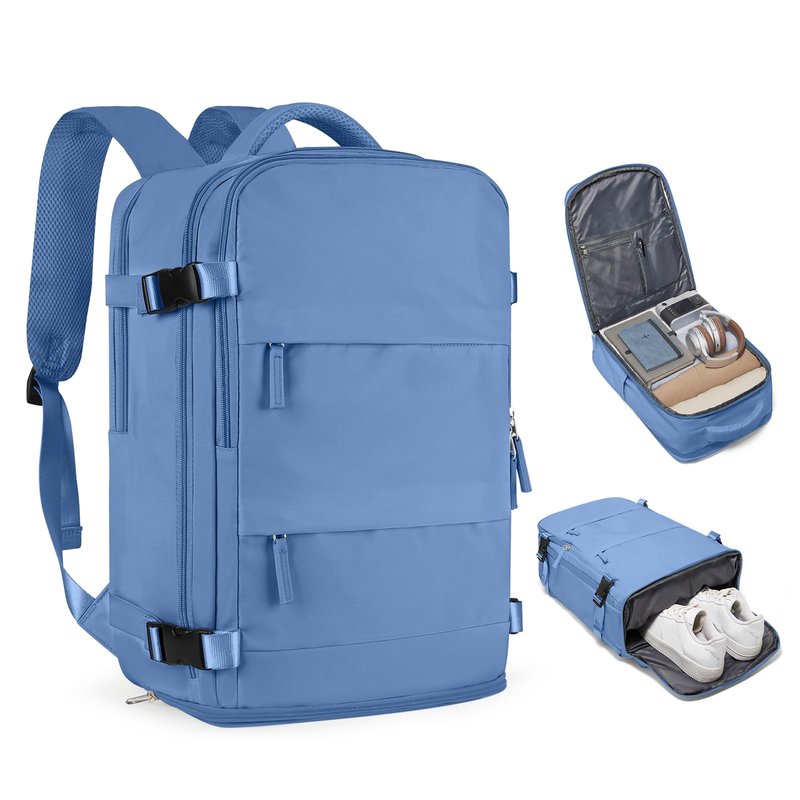 Travel Backpack for Women Airline Approved Carry on Backpack for Airplanes Mochila De Viaje Personal Item Travel Bag Spirit Airlines Personal Item Bag 18x14x8 Backpack for Traveling on Airplane