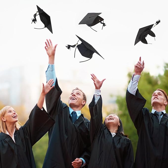 UQM Graduation Cap Headband, Anti-fall Grad Cap Headband Hat Accessories for Graduates Students, Keeps Hairstyle Fixed