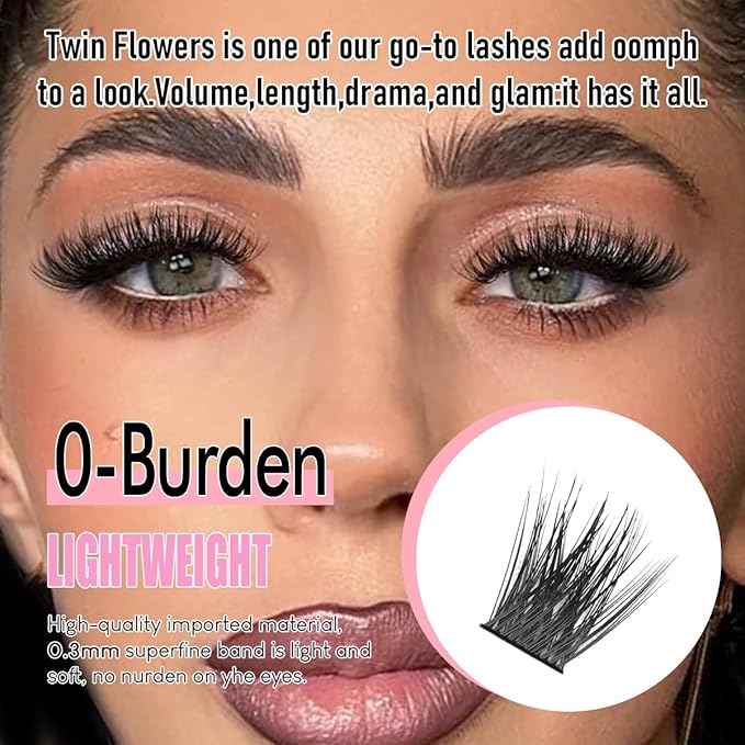 Azenlo Natural Lash Clusters Kit Wispy Eyelash Clusters 120 pcs Cluster Eyelash Extensions C Curl Individual Lashes 10-16 mm Mix Length Natural Look (Natural A50 KIT 120 Pcs)