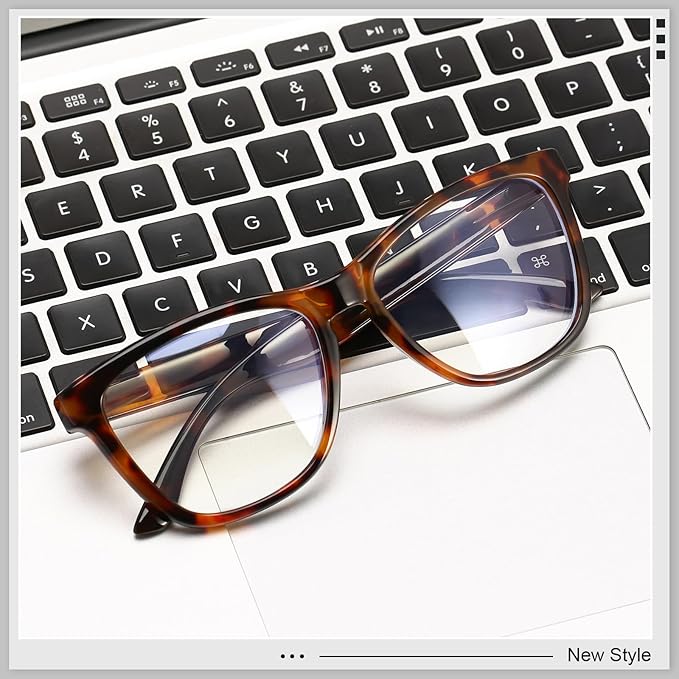 Retro Blue Light Blocking Glasses for Women Men Classic Style Computer TV Eyeglasses Anti Eyestrain