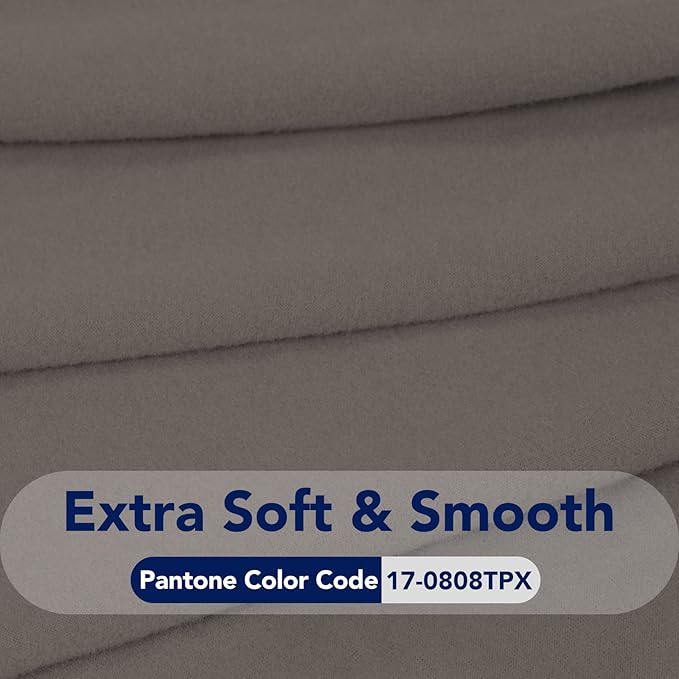 PureFit Super Stretch Sofa Slipcover – Spandex Non Slip Soft Couch Sofa Cover, Washable Furniture Protector with Non Skid Foam and Elastic Bottom for Kids, Pets （Loveseat, Taupe）