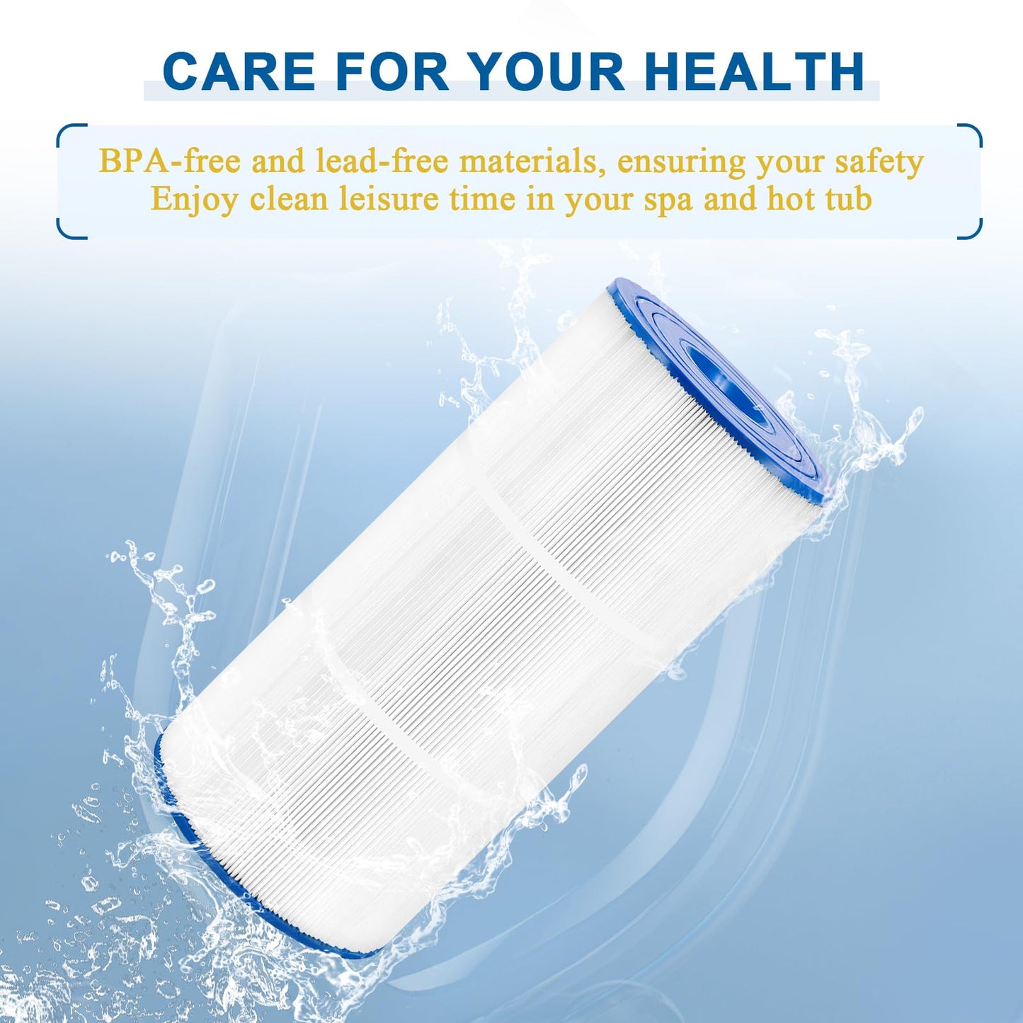 6541-397 Pool Spa Filter Compatible with 2009-2023 Sundance 880 Spa Filter (Outer 6473-165 and Inner 6473-164), Replacement for Sundance 880 Filter, Optima/Maxxus/Cameo/Aspen/Marin 880 Spa Filter