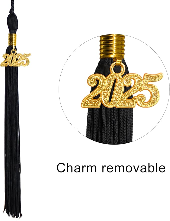 GraduationMall Matte Graduation Cap with 2026 Tassel for High School & Bachelor