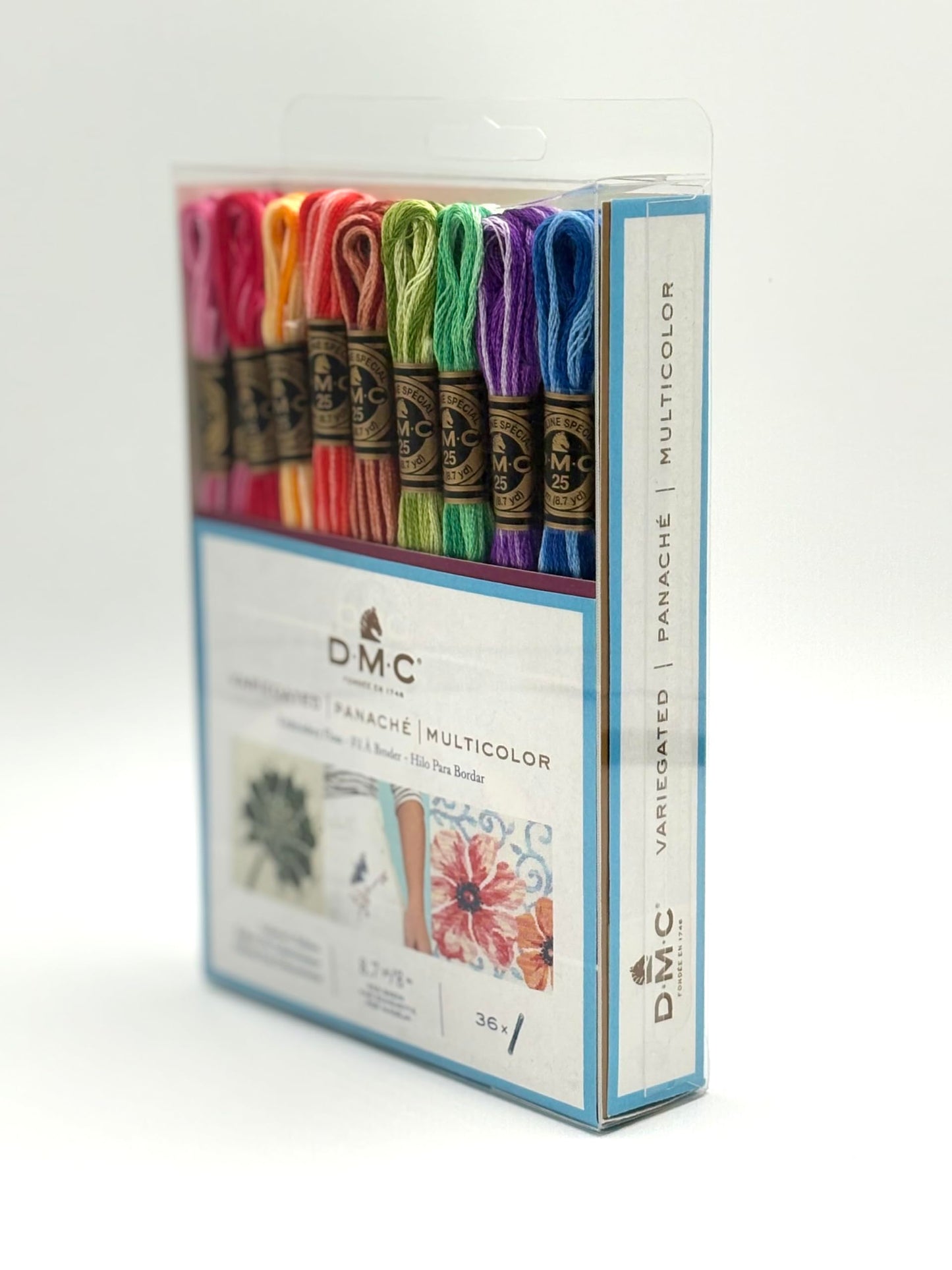 DMC Embroidery Floss Pack - Variegated - 8.7 Yards - 36 skeins