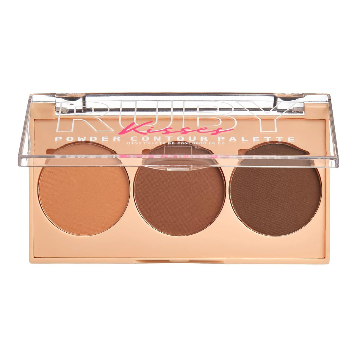Ruby Kisses Contour Palette 3-in-1 Contour, Conceal, Highlight All-In-One Mini Palette, Long-Lasting, Easy to Blend Powder Contour Palette for All Skin Type