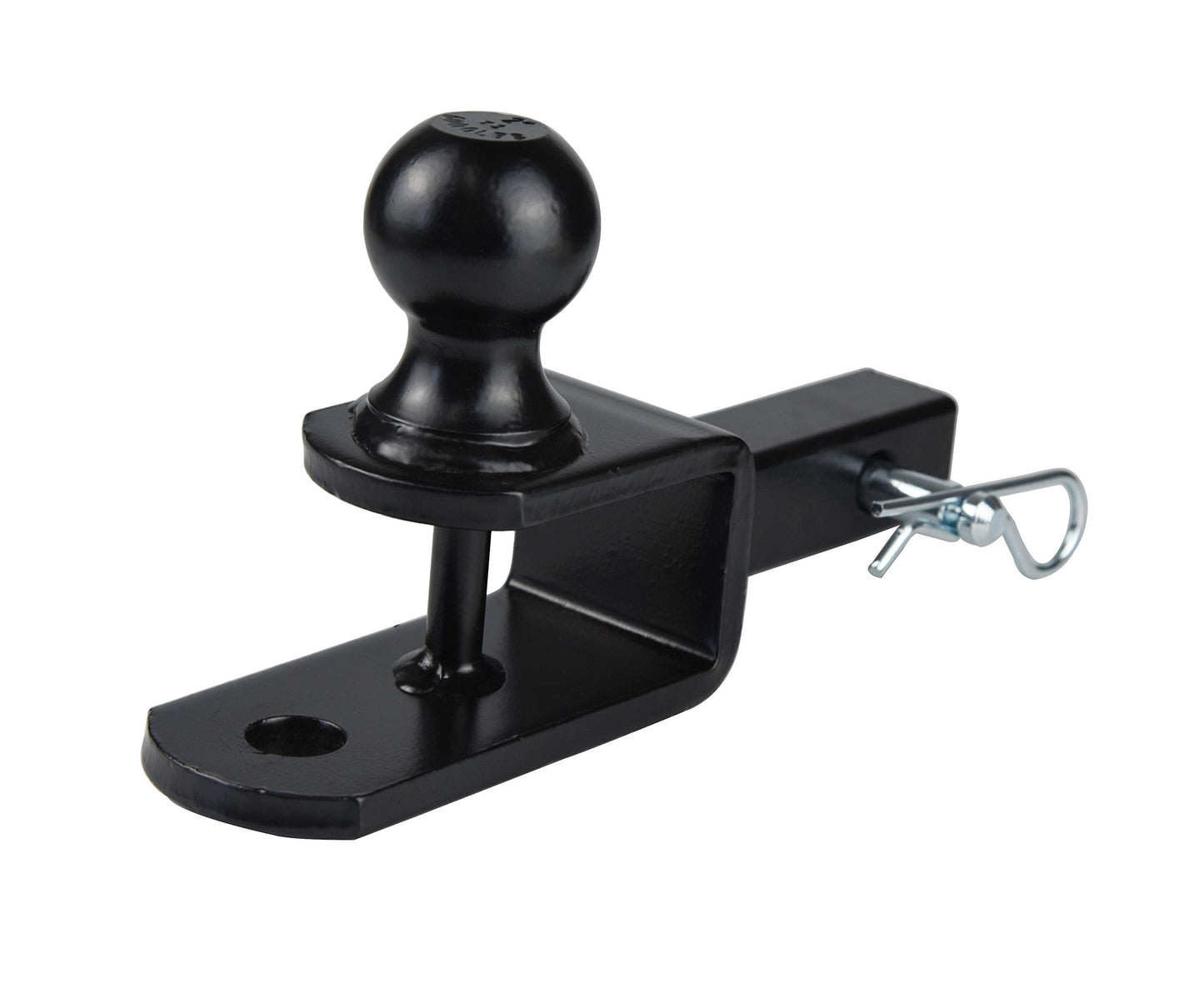 TOPTOW ATV/UTV Trailer Hitch Towing Ball Mounts, 2-Inch Ball, Clevis Pin, Fits 1 1/4-Inch Receiver