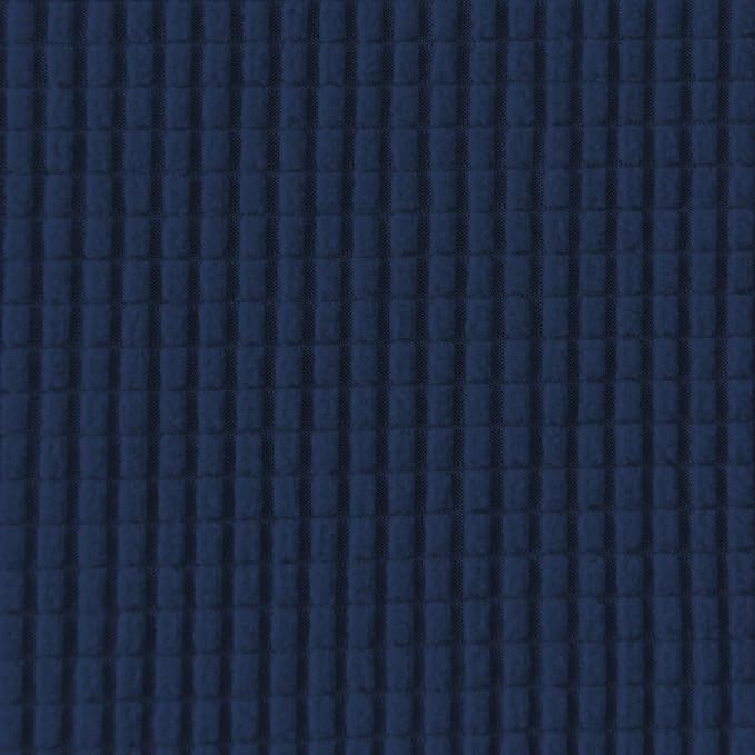 Easy-Going Stretch Oversized Sofa Slipcover 1-Piece Sofa Cover Furniture Protector Couch Soft with Elastic Bottom for Kids, Polyester Spandex Jacquard Fabric Small Checks Navy