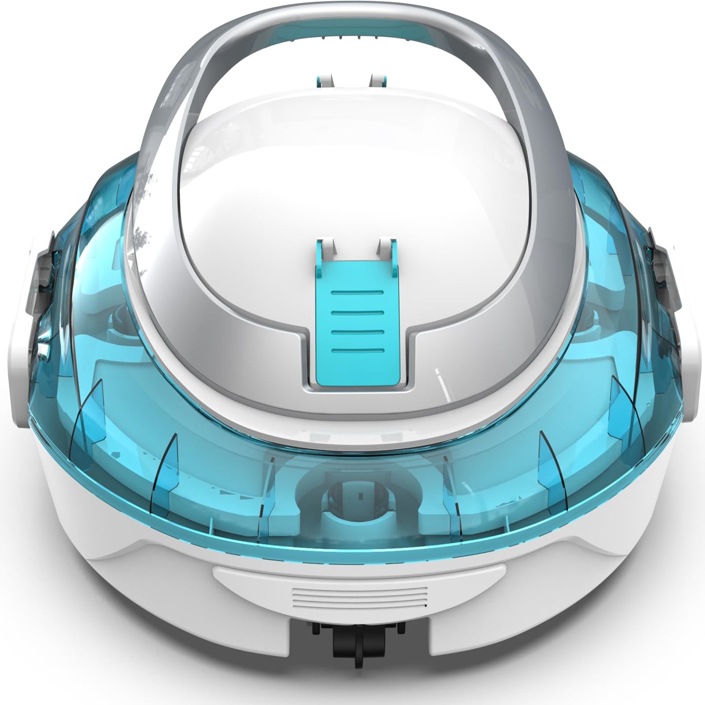 S2 Cordless Robotic Pool Cleaner for Above Ground Pools, Cordless Pool Vacuum, Dual-Layer Filtration, 90-Min Cleaning Cycle, Small-Medium Pool Coverage, Self-Parking (Sky Blue)
