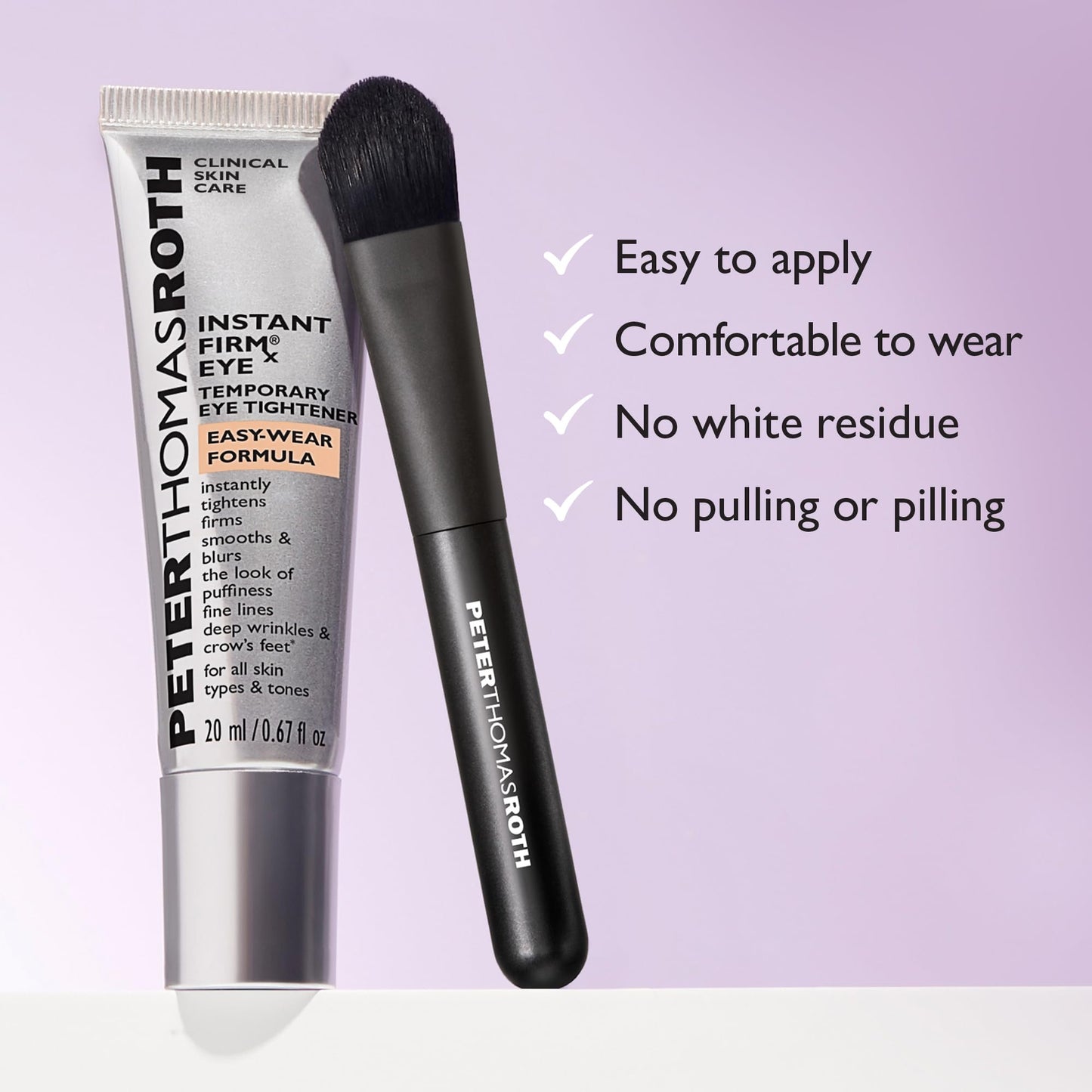 Peter Thomas Roth | Instant FIRMx® Eye Temporary Eye Tightener Easy-Wear Formula | For Firming Under-Eye Bags & Wrinkles