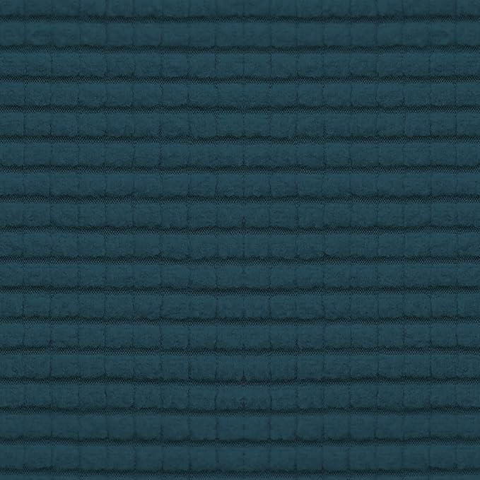 Easy-Going Stretch Oversized Loveseat Slipcover 1-Piece Sofa Cover Furniture Protector Couch Soft with Elastic Bottom for Kids Polyester Spandex Jacquard Fabric Small Checks Deep Teal