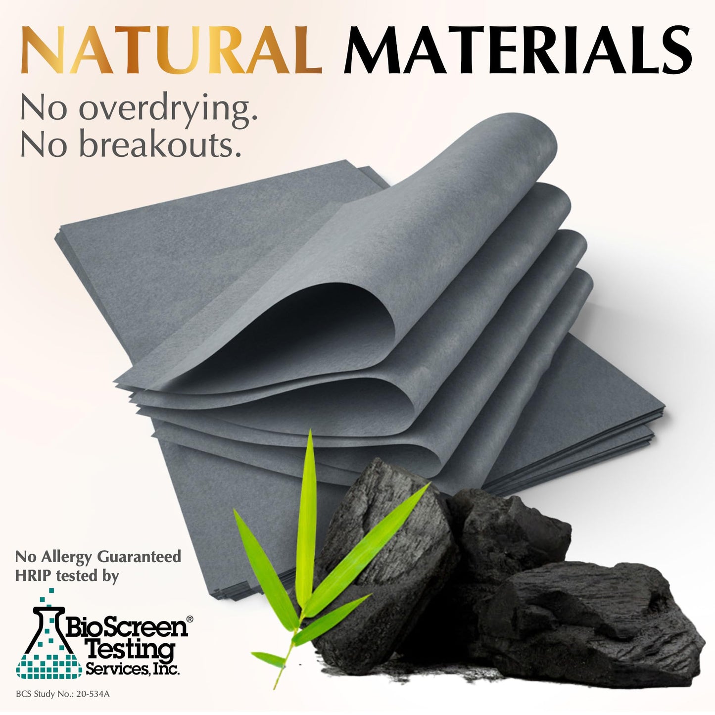 Natural Oil Blotting Sheets for Face with Bamboo Charcoal - 25% Larger - 6pk/600 Makeup Friendly Oil Absorbing Sheets for Face - Easy Dispensing Blotting Papers - Perfect for Keeping in Purse