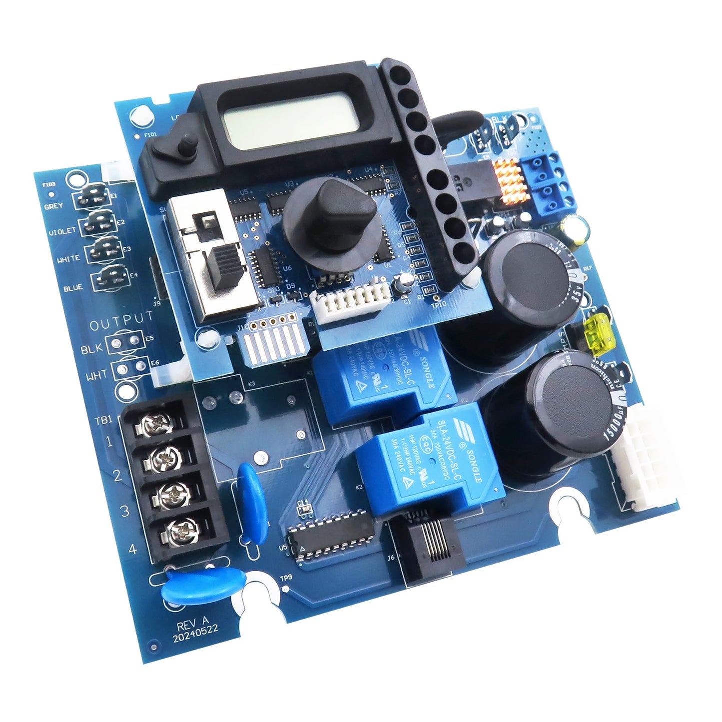 GLX-PCB-RITE Main Circuit Board &GLX-PCB-DSP Display Board Compatible with Hayward Goldline Aqua Rite Salt Chlorine Generators