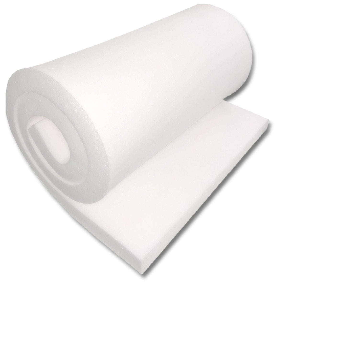 FoamTouch 1x24x72HDF Upholstery Foam 1x 24x72, White, Pack of 2