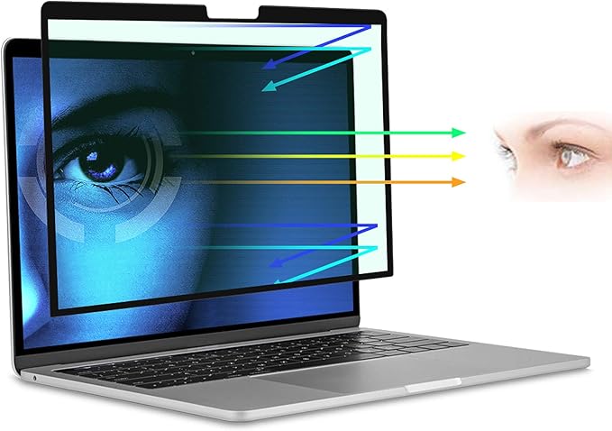 for MacBook Pro Screen Protector 15 inch 2015 Anti-Glare Anti-Blue Light Screen Protector Filter,Eye Protection Blue Light Blocking Filter Compatible with New MacBook Pro 15 inch 2012-2015 (A1398)