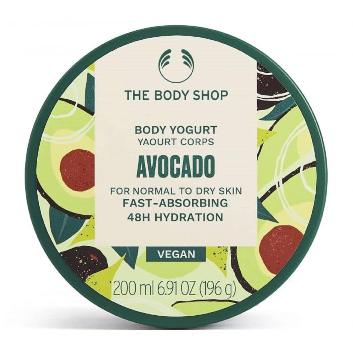 The Body Shop Avocado Body Yogurt â Body Moisturizer â For Healthy, Glowing Skin â Vegan â 6.91oz