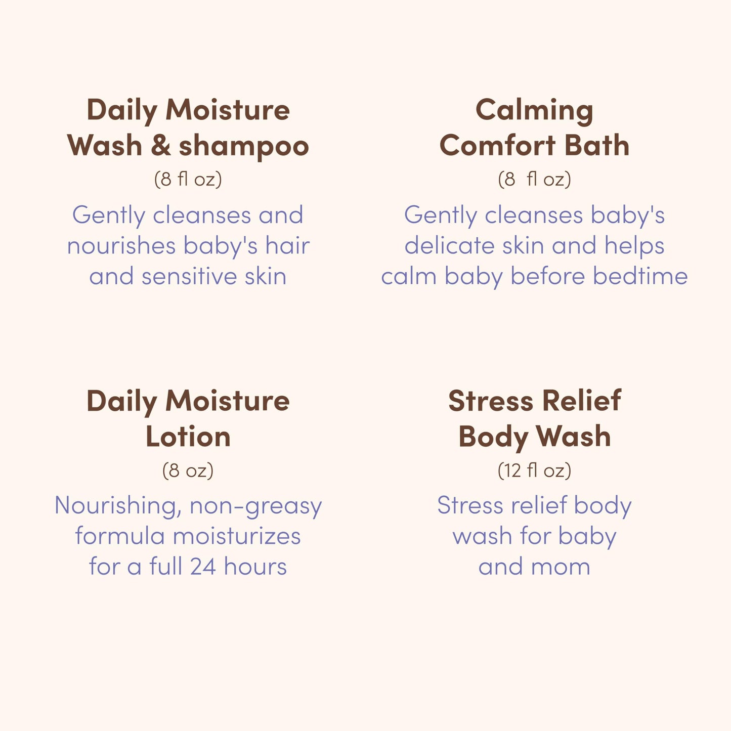 Aveeno Baby Bathtime Solutions Mommy & Me Gift Set, Baby Wash & Shampoo, Calming Bath, Daily Moisturizing Lotion and Stress Relief Body Wash for Mom, Colloidal Oat, Baby Bath Essentials, 4 items