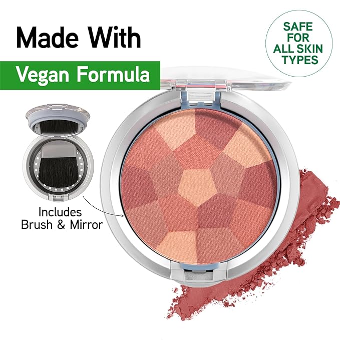 Physicians Formula Powder Palette Multi-Colored Blush, Silky Smooth Formula, Hypoallergenic, Blends Easily Without Irritation Ã¢ÂÂ Blushing Rose